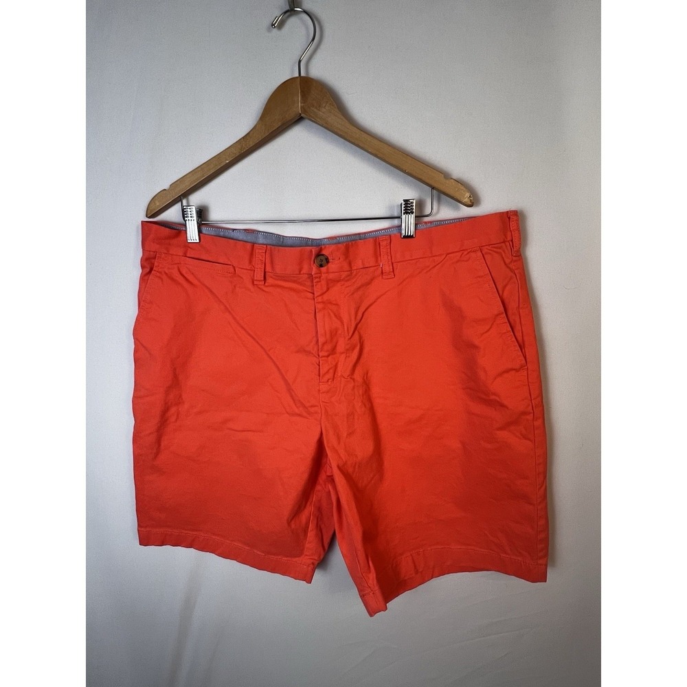Tommy Hilfiger Men's Chino Shorts Size 40 Salmon Pink 8.5" Inseam